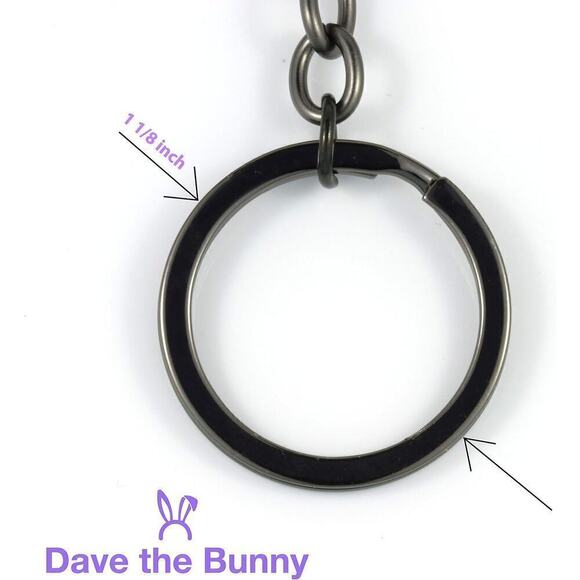 Faux Razor Blade Keychain - Alt Jewelry Scene Emo - Picture 2 of 6